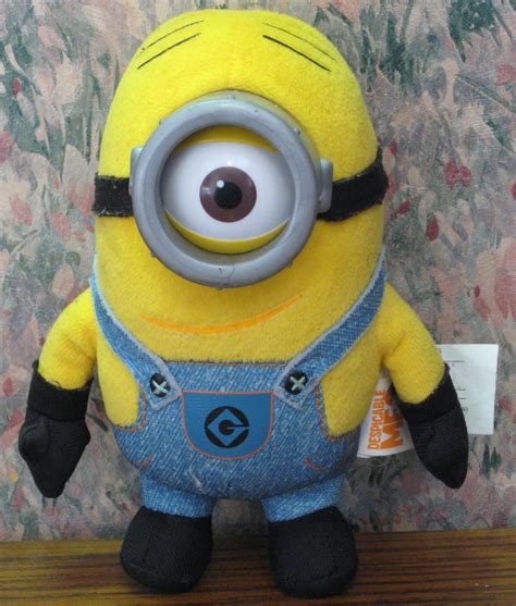 SOLD - Despicable Me 2 Plush Minion Stuart - 6" - Thinkway Toys ...