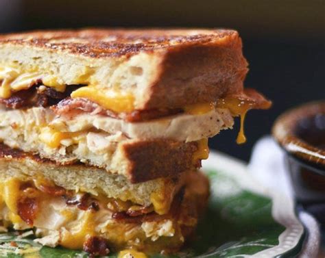 Chicken Bacon Ranch Grilled Cheese Recipe | SideChef