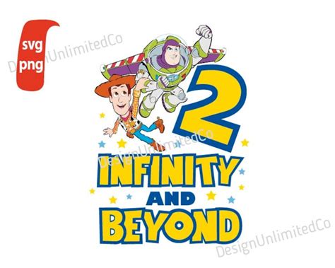 2 Infinity & Beyond Svg Two Infinity and Beyond 2nd Birthday - Etsy