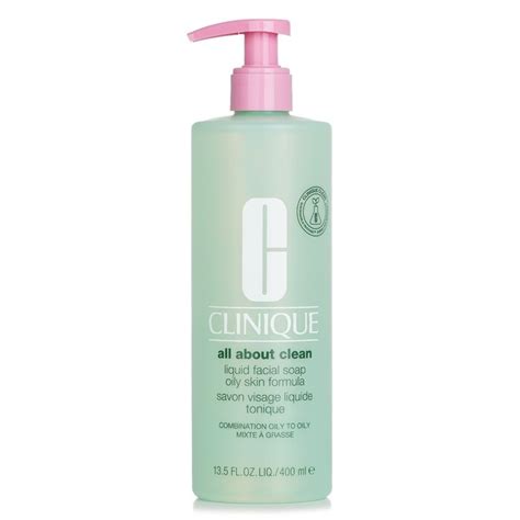 All About Clean Liquid Facial Soap Oily Skin Formula (Combination Oily to Oily Skin) - Clinique ...