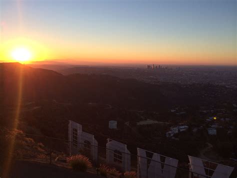 The Hollywood sign hike at sunrise. | Hollywood sign hike, Hollywood sign, Travel bucket list