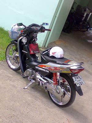 motorcycle ros: Honda Wave Modified