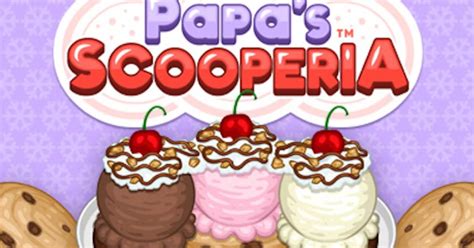 Papa's Scooperia 🕹️ Játszd a CrazyGames