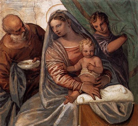 The Holy Family - Paolo Veronese - WikiArt.org