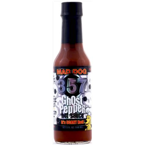 Mad Dog 357 Ghost Pepper Hot Sauce - Peppers of Key West