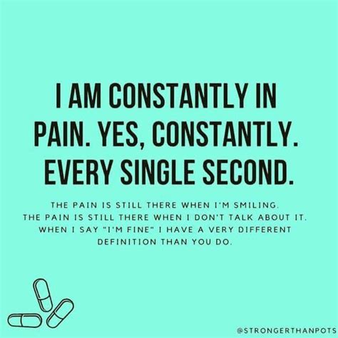 Chronic Pain Physical Pain Quotes