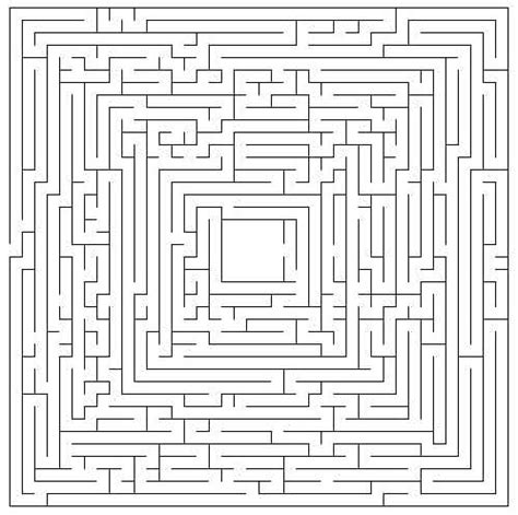 20 Maze Coloring Pages - Printable Coloring Pages