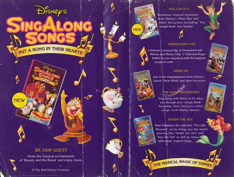 an advertisement for the disney movie sing along songs