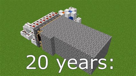 cobblestone generator at different ages - YouTube