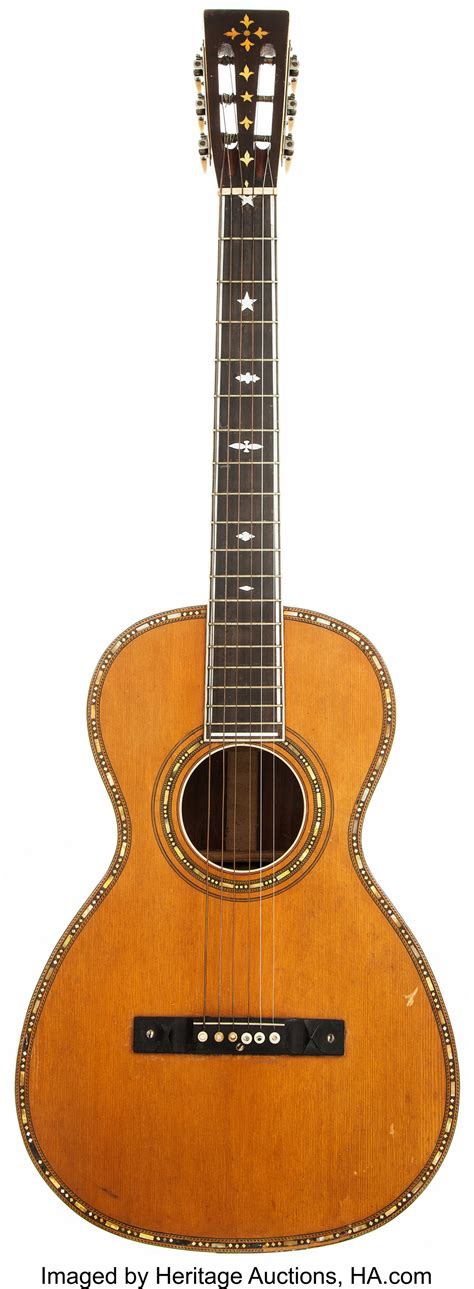 1920's Chicago Made Natural Parlor Guitar. ... Musical Instruments | Lot #46005 | Heritage Auctions