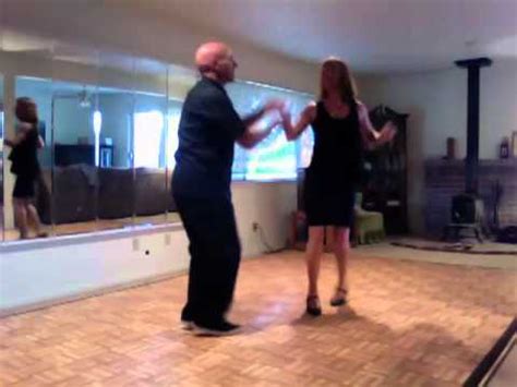 East Coast Swing triple step swing moves review - April 1 and 8, 2012 - YouTube