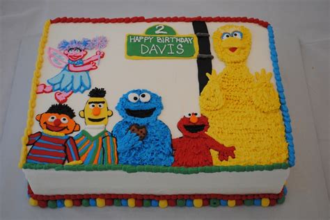 Sesame Street Cake - CakeCentral.com