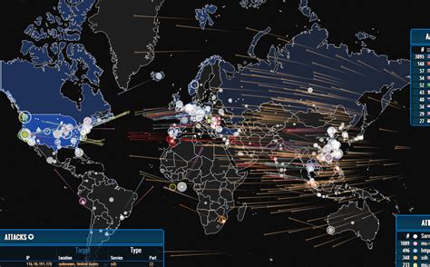 Live DDOS Map — LowEndTalk