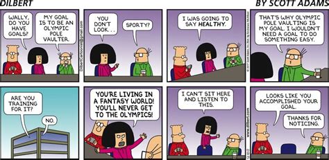 Wally Dilbert Comic Strip