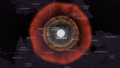 Interactive map lets you see the possible effect of a nuclear bomb | Newshub