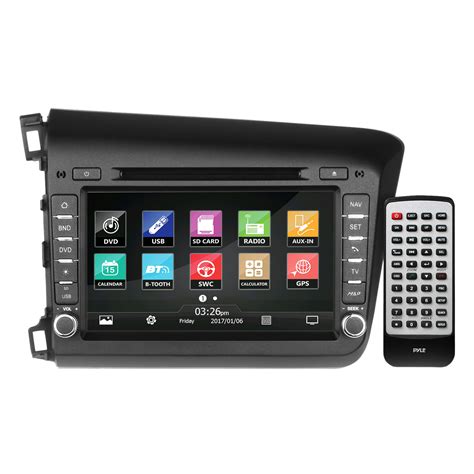 2012 Honda Civic Factory OEM Replacement Stereo Receiver, Plug-and-Play Direct Fitment Radio ...