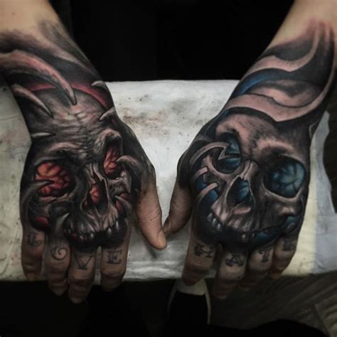 Pin on Skull tatto