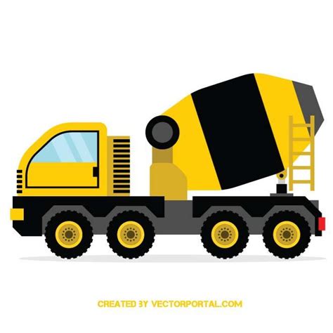 Cement Truck Drawing | Free download on ClipArtMag