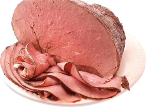 Deli Fresh Slow Rosted Roast Beef Cured, 96% Fat-Free, fully cooked Nutrition Facts - Eat This Much