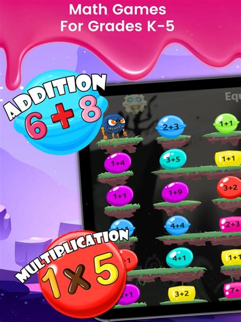 App Shopper: Monster Math : Kids Fun Games (Education)