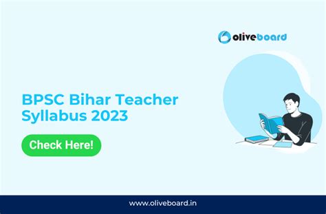 BPSC Bihar Teacher Syllabus 2023 Out for 7th Phase