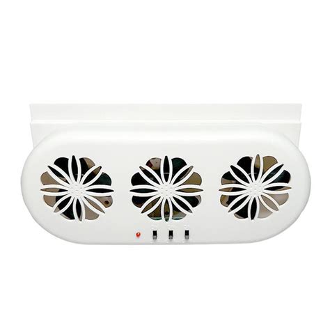 Exhaust fan,Silent Air Fan 3-fan Air Outlet Usb Solar Vent Cooler With ...