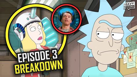 RICK AND MORTY Season 6 Episode 3 Breakdown | Easter Eggs, Things You ...