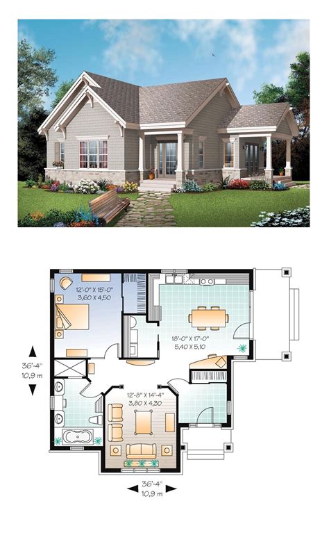 Craftsman Bungalow House Plans - homeplan.cloud