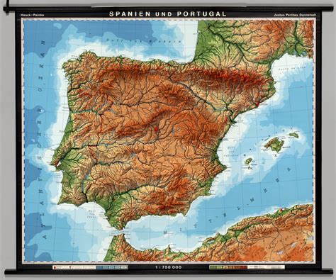 Political Map Of Spain And Portugal - WoodsLima