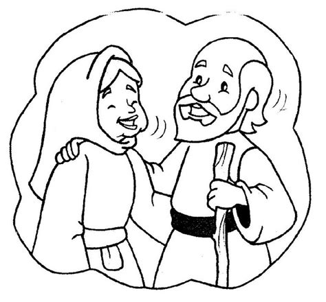 Collection of Abraham And Sarah Coloring Pages - Free Printable