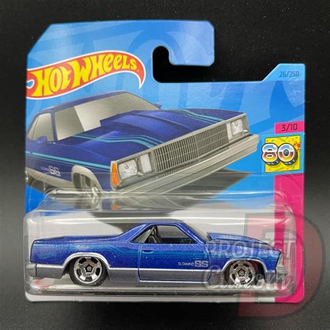 Hot Wheels '80 EL Camino Chevy Blue HW: the '80s 3/10 - Etsy