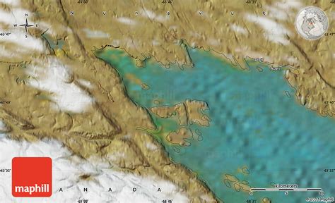 Satellite Map of Iqaluit