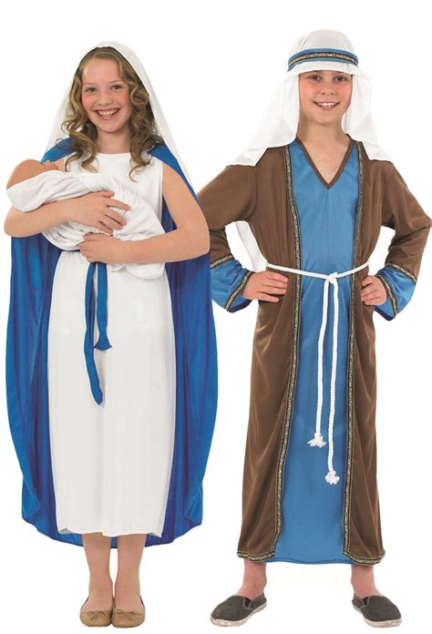 Nativity Kids Fancy Dress Festive Xmas Christmas Play Religious Childs Costumes | eBay