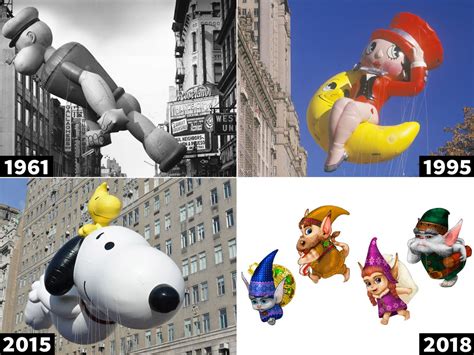 Macy's Thanksgiving Day Parade: See Old And New Balloons (PHOTOS ...