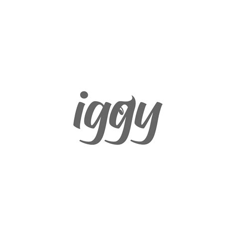 Playful, Masculine Logo Design for iggy by simply M | Design #26238571