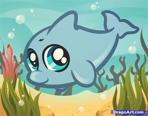 Cartoon Dolphin - Cliparts.co