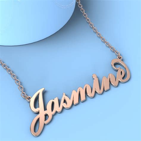 Jasmine name necklace – Name Necklace