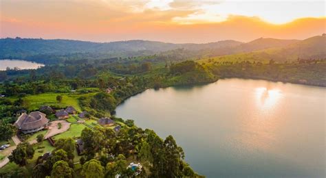 crater lakes in kibale national park - kibale forest park crater lakes