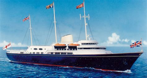 THE ROYAL YACHT HER MAJESTY'S HMY BRITANNIA