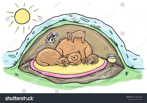 625 Bears Hibernating Cartoon Royalty-Free Images, Stock Photos & Pictures | Shutterstock