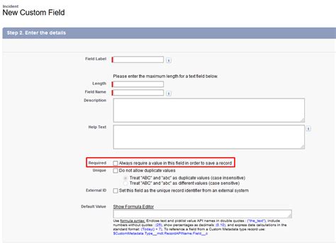 BMC Helix Remedyforce - How to Make Fields Required - Knowledge Article ...