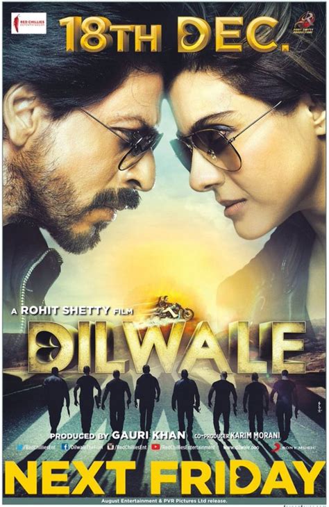 Kajol SRK Dilwale Movie Poster : dilwale - photo 125 from album dilwale movie photos on Rediff Pages