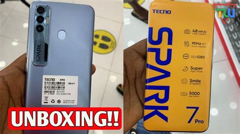 Tecno Spark 7 Pro Unboxing | Spark 7 Pro Unboxing Hindi, Review ...