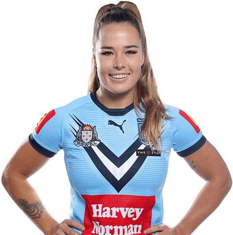 Official Ampol Women’s State of Origin profile of Isabelle Kelly for ...