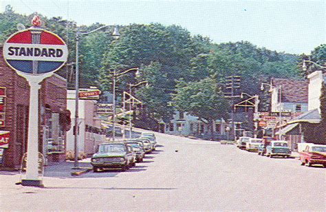 Beulah MI Great Village View in 1960s on Crystal Lake Miss… | Flickr