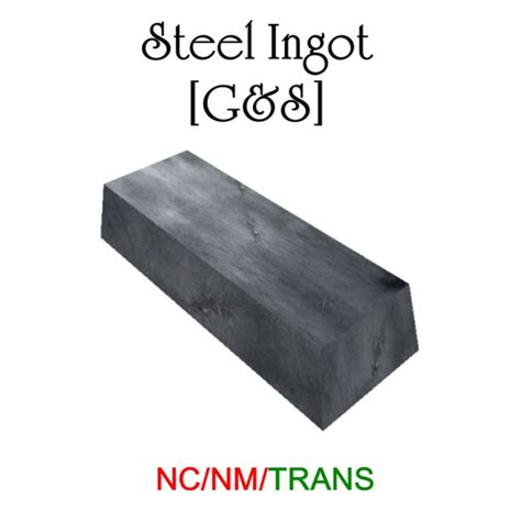 Second Life Marketplace - Steel ingot [G&S]