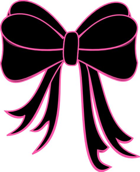 Black Bow Clip Art at Clker.com - vector clip art online, royalty free & public domain