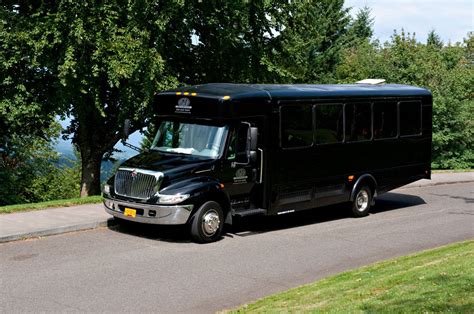 Black Party Bus | Portland Limo Service | JMI Limousine