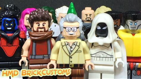 UPDATED CUSTOM LEGO MARVEL MINIFIGURE COLLECTION! - YouTube