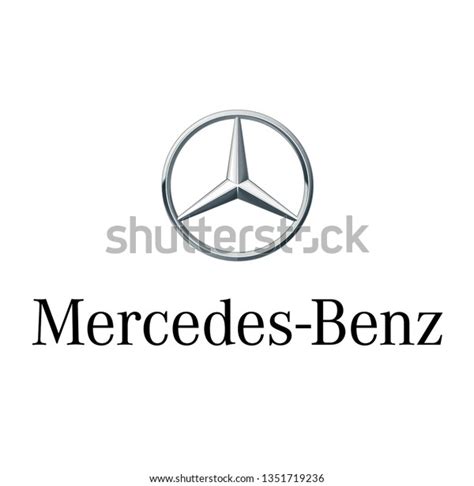 Logo Sign Template Vector Mercedez Benz Stock Vector (Royalty Free ...